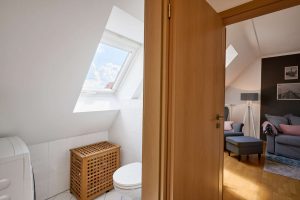 WC im Dachgeschoss