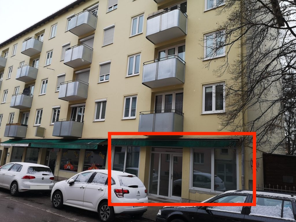 1A Gewerbeeinheit mit großer Schaufensterfront in Pasing-Untermenzing –Ihr neuer Standort wartet!