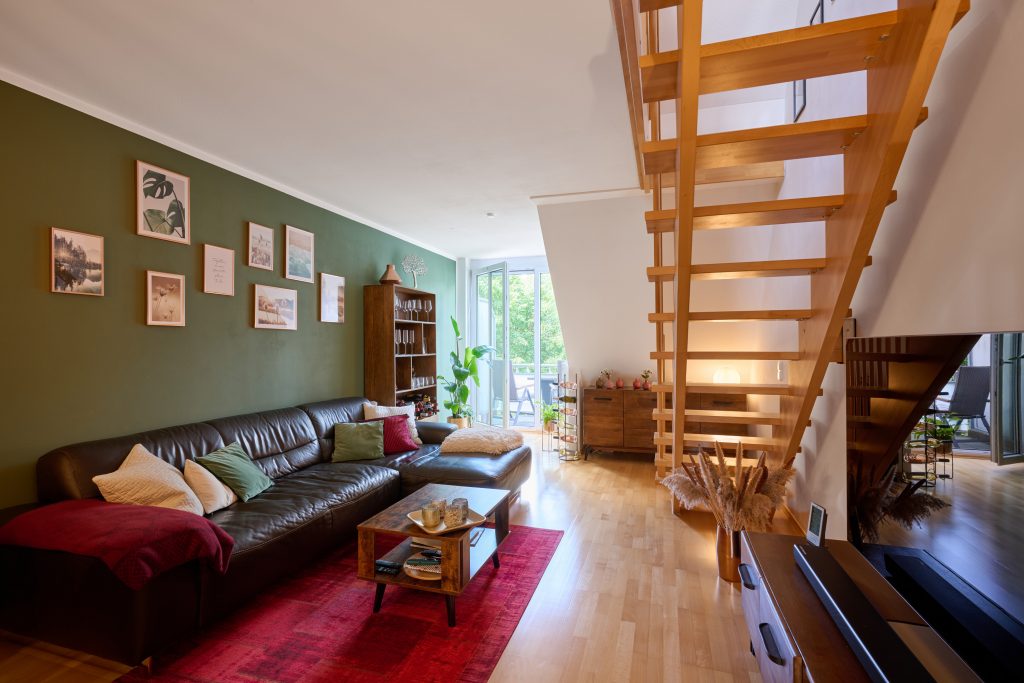 Hereinspaziert in Ihre neue Maisonettewohnung voller Licht, Luft und Lebensqualität