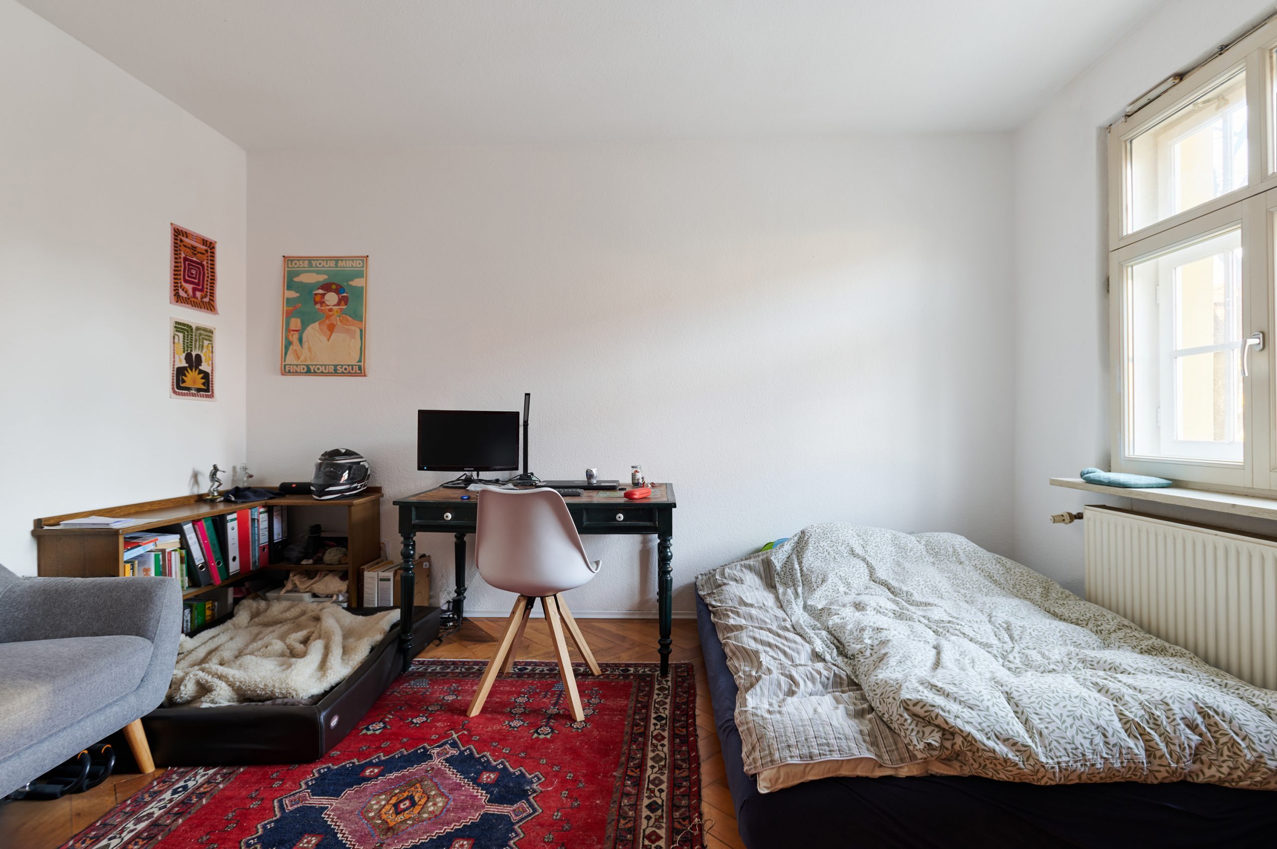 Altbaucharme trifft Zukunftsperspektive! 3,5-Zimmerwohnung mit Loggia im denkmalgeschützten Haus — Bild 5