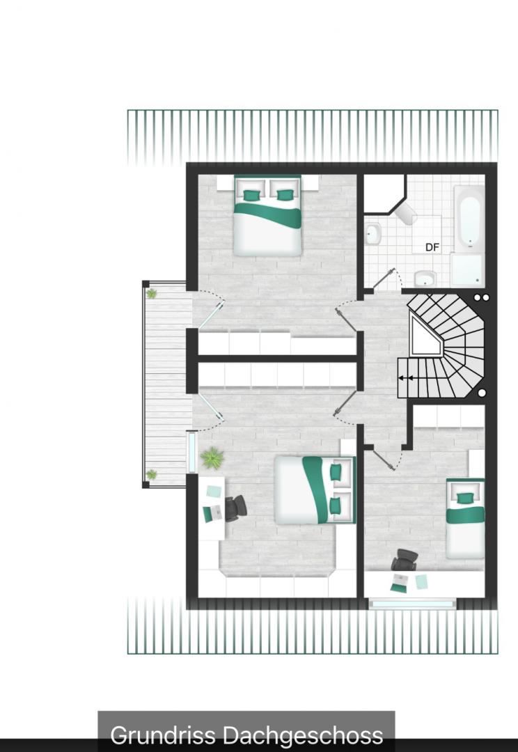 Grundriss Dachgeschoss