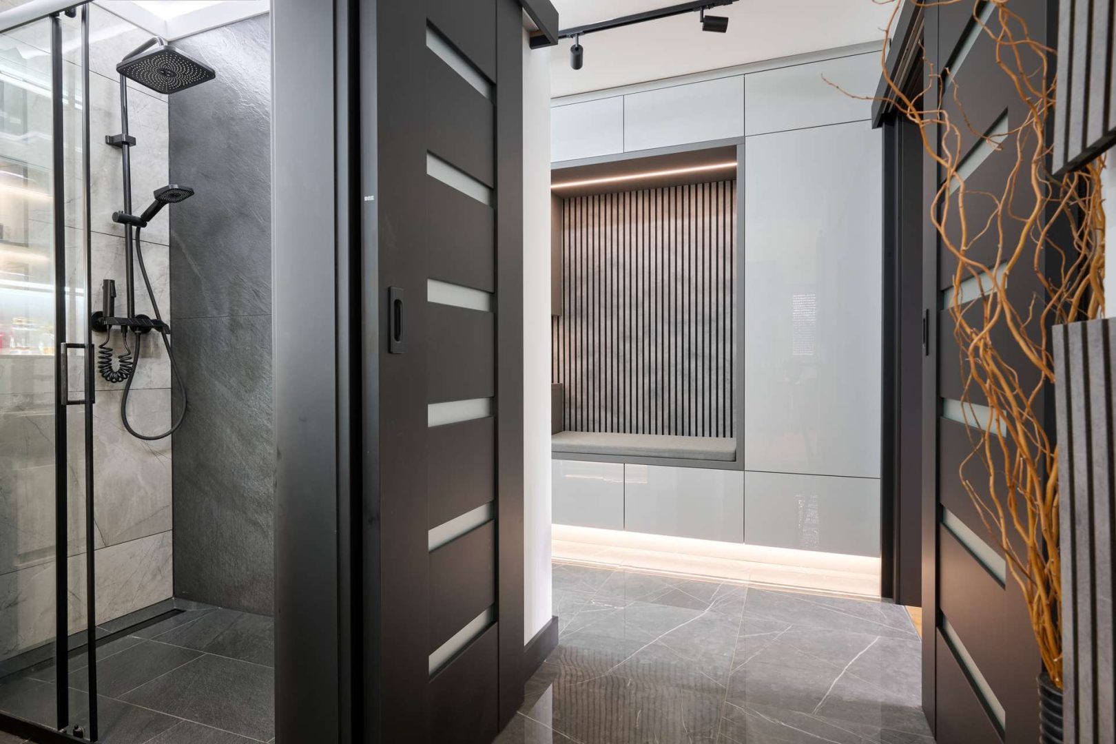Badezimmer-XXXL-Dusche